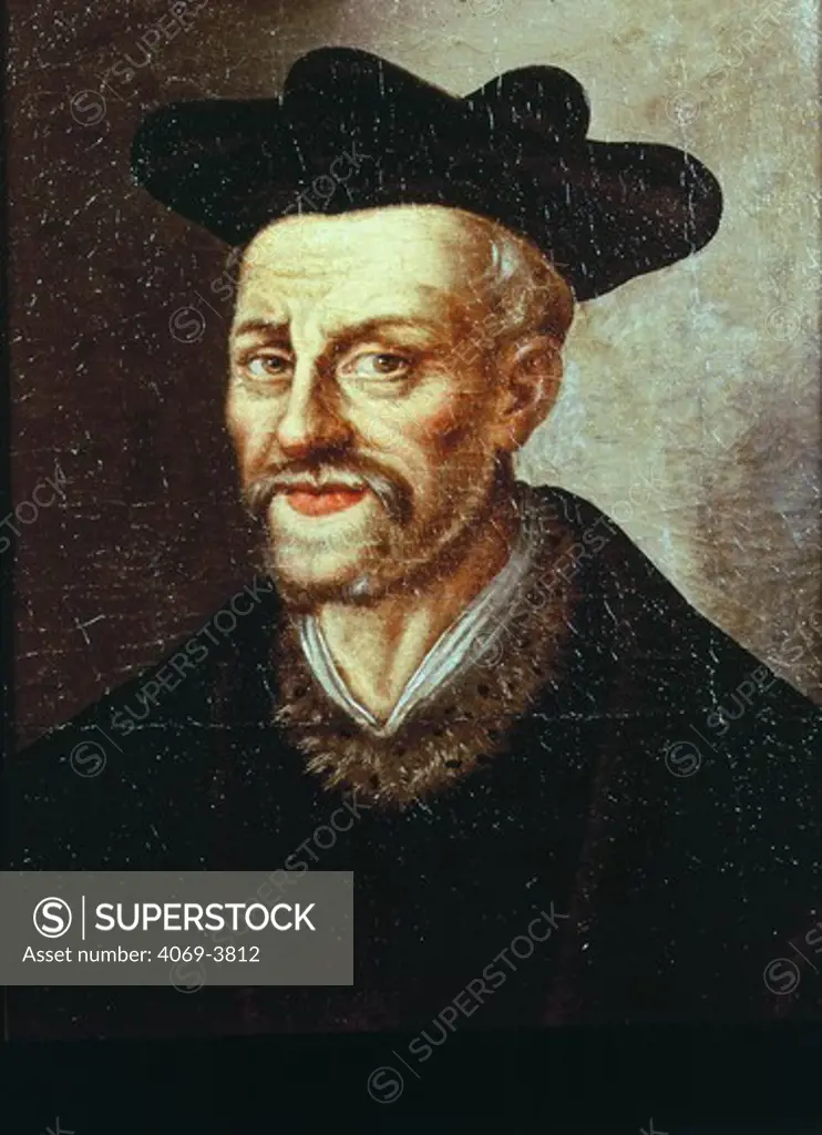 Francois RABELAIS 1483-1553 French writer, 16th century (MV 4046)
