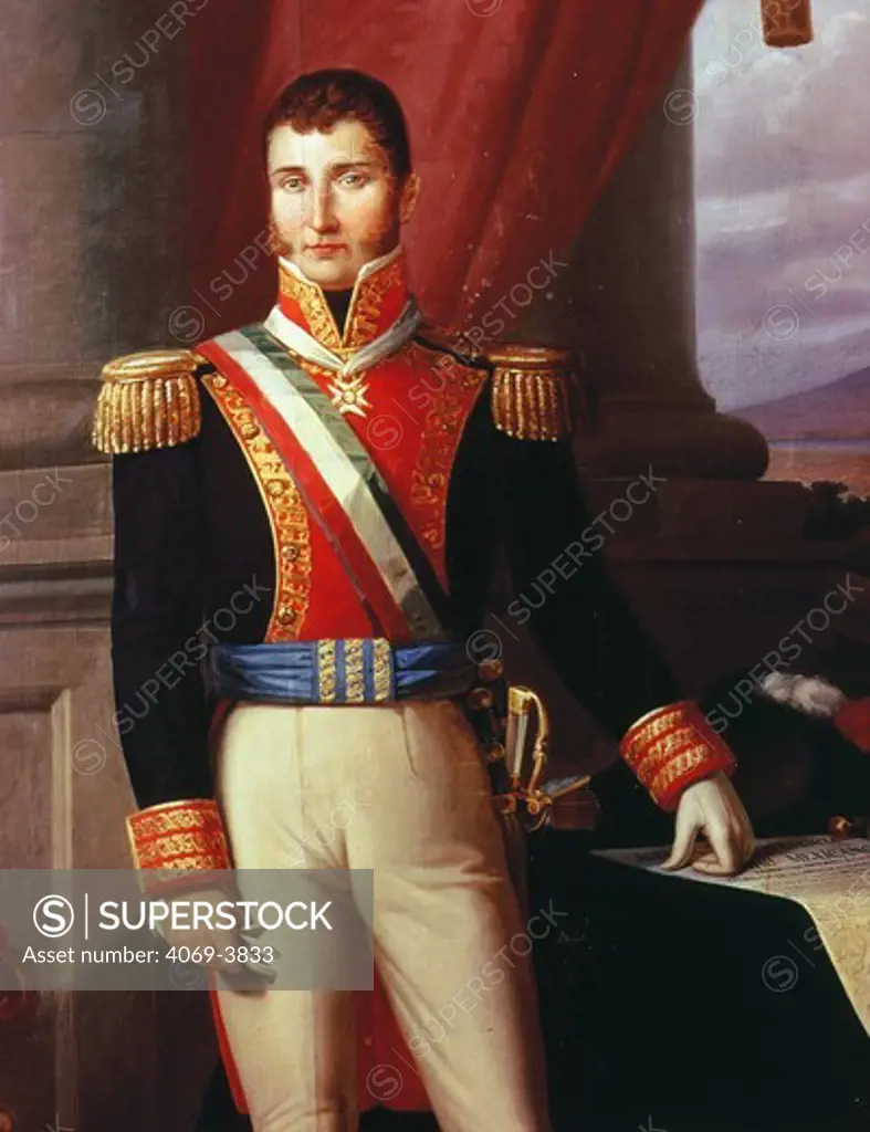 Agustin de ITURBIDE, 1783-1824 Mexican caudillo (military chieftain) also Emperor of Mexico 1822-3 as Agustin I
