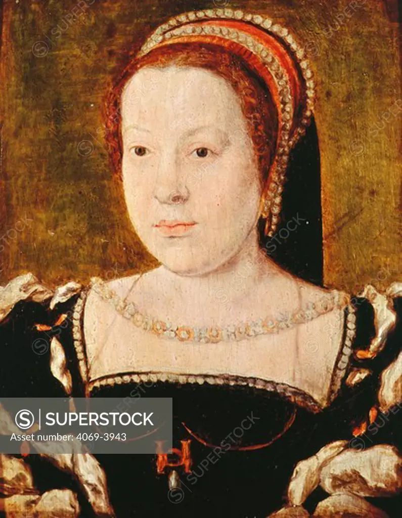 Catherine de MEDICI 1519-89 Queen of France (MV 3182)