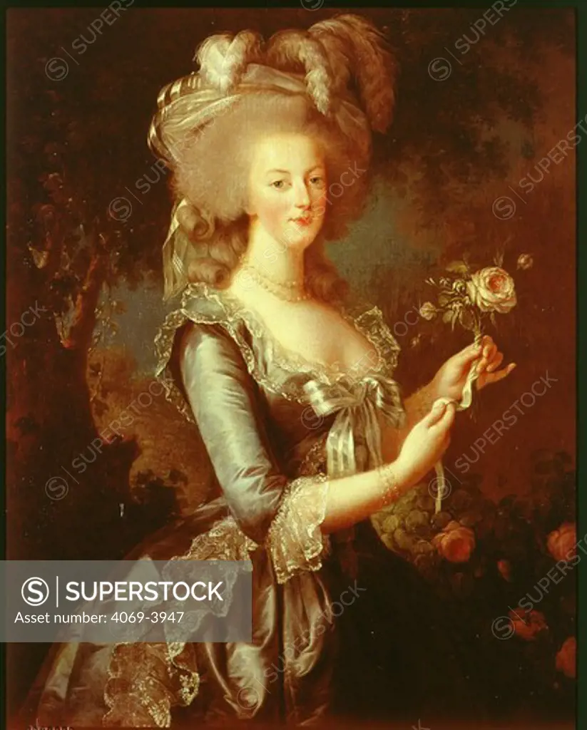 MARIE Antoinette de Lorraine-Habsbourg, 1755-93 Queen of France (MV 3893)