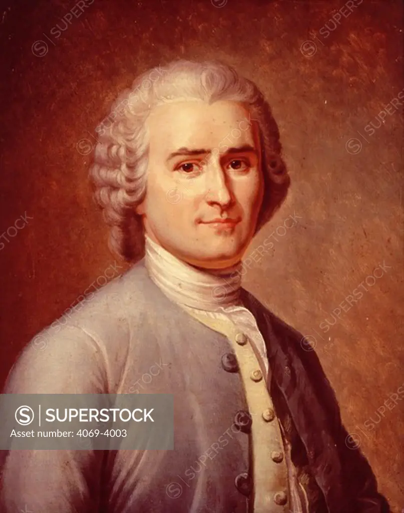 Jean-Jacques ROUSSEAU, 1712-78 French writer and philosopher (MV2988)
