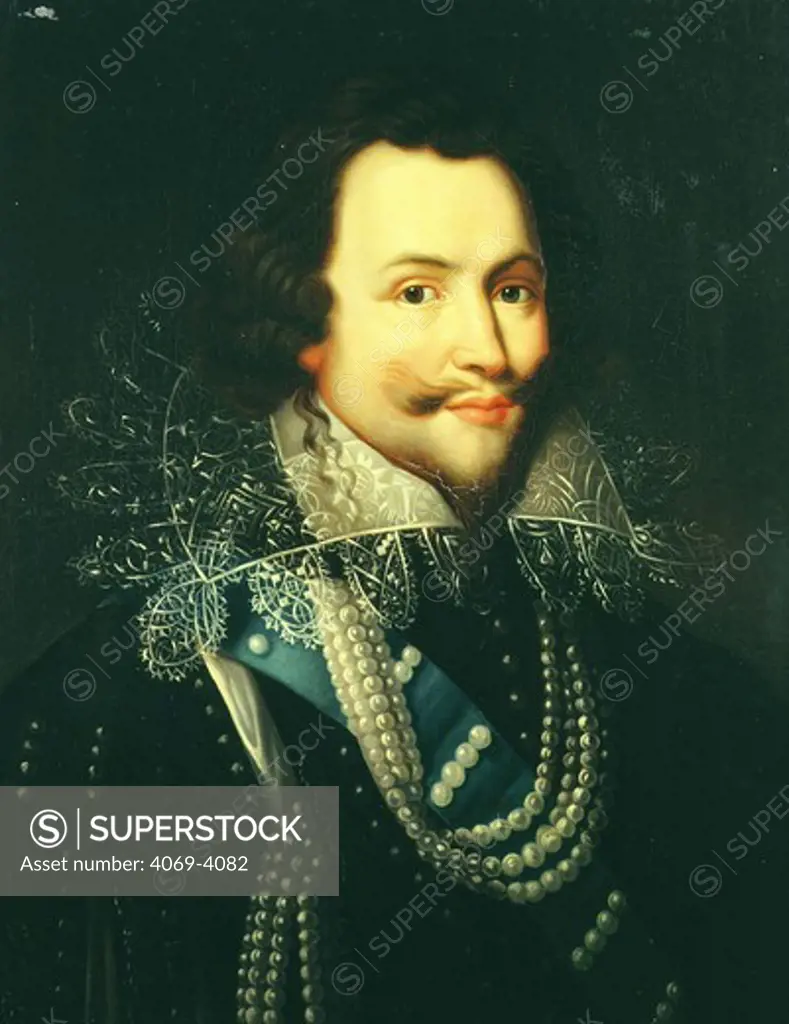 George Villiers, 1592-1628 Duke of BUCKINGHAM