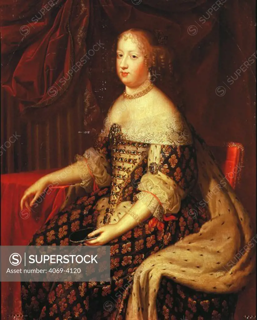 MARIA Theresa of Austria, 1638-1683, 1st wife of Louis XIV King of France, in 1660 (MV 2067)