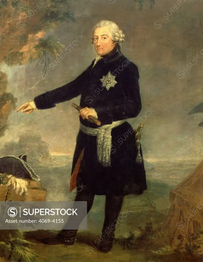 FREDERICK II, 1712-1786 King of Prussia (called Frederick the Great), 1772 (MV 4501)