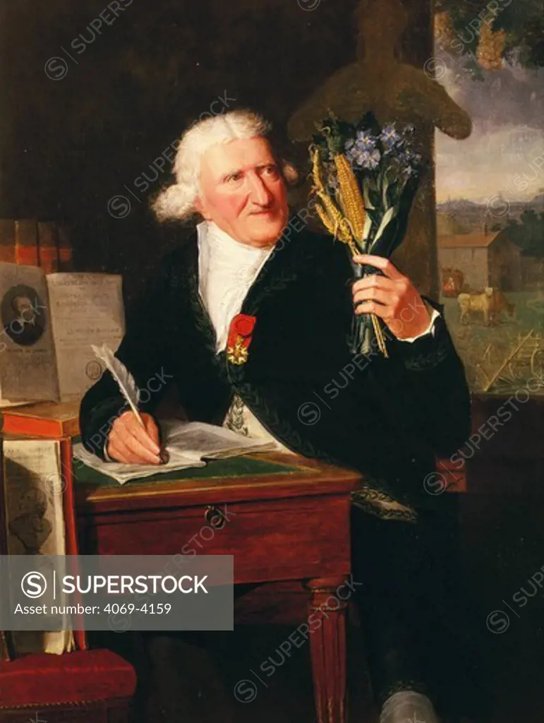 Antoine PARMENTIER, 1737-1813 French agronomist, 1812 (MV 6256)