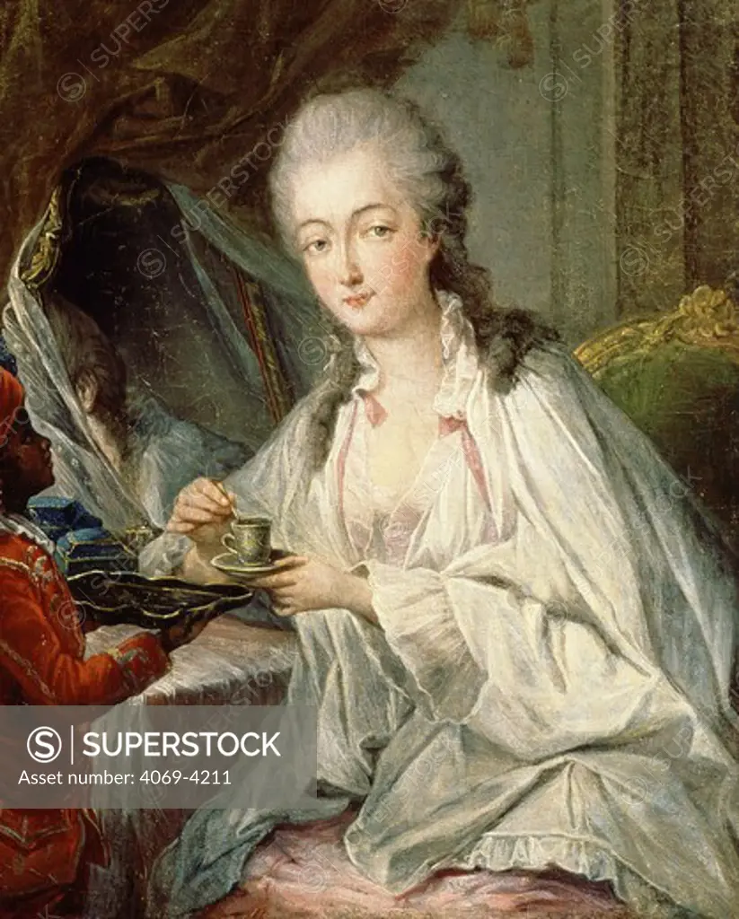 Madame du BARRY, 1743-1793 French, mistress of Louis XV
