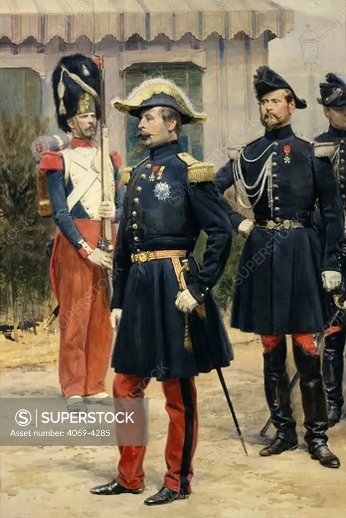 NAPOLEON III, 1808-73 Emperor of France, c.1857