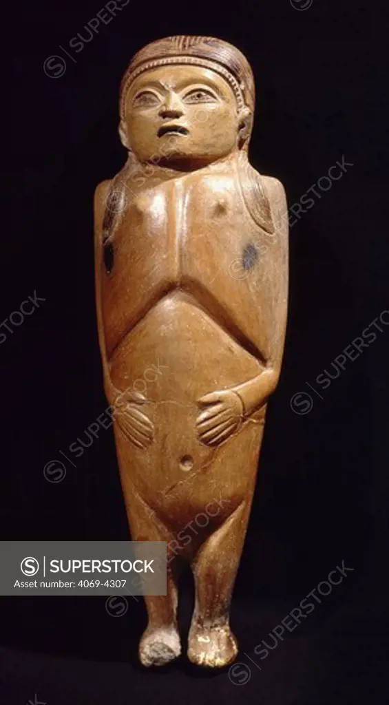Agricultural fertility idol, c. 800 BC, Curayacu, Peru