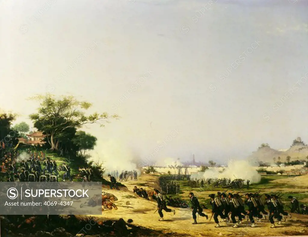 Capture of Canton, China, December 1857