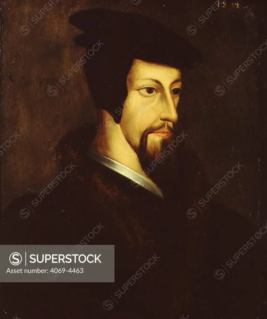 Jean CALVIN 1509-1564 aged 27