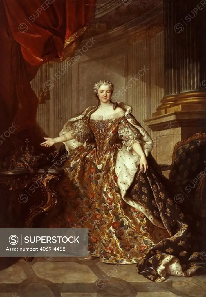 Queen MARIE Leszczinska of France 1703-68 wife of King Louis XV