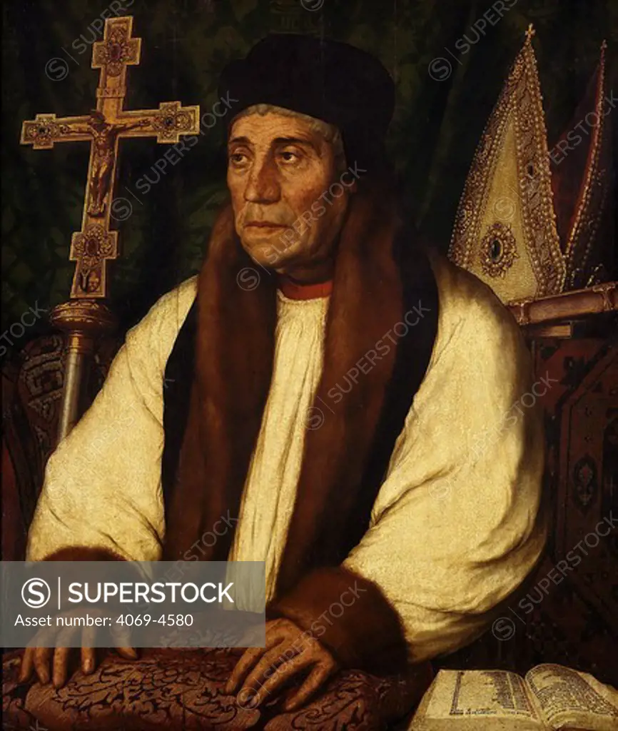 William WARHAM, 1457-1532 Archbishop of Canterbury, England, 1504
