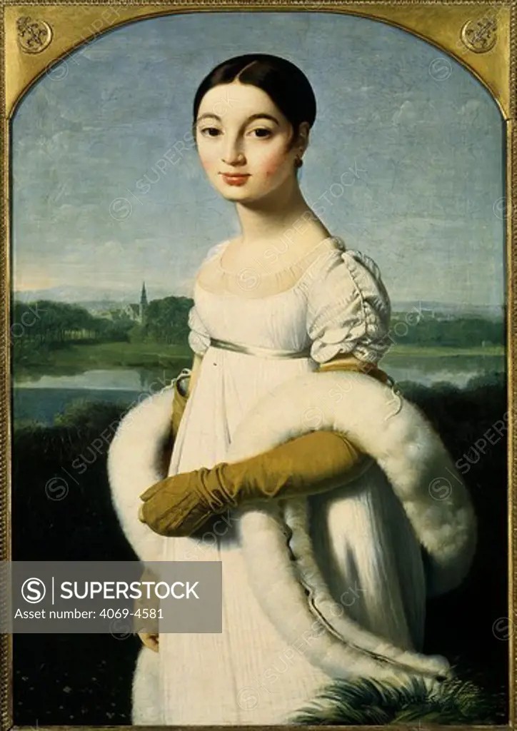Mademoiselle Caroline RIVIERE, 1793-1807 French, daughter of Philibert Rivire