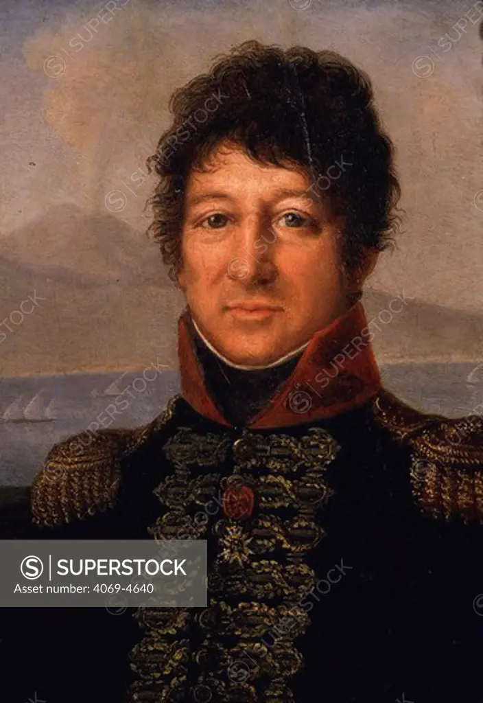 Joachim MURAT, 1767-1815 King of Naples and marshal to Napoleon, painted 1811