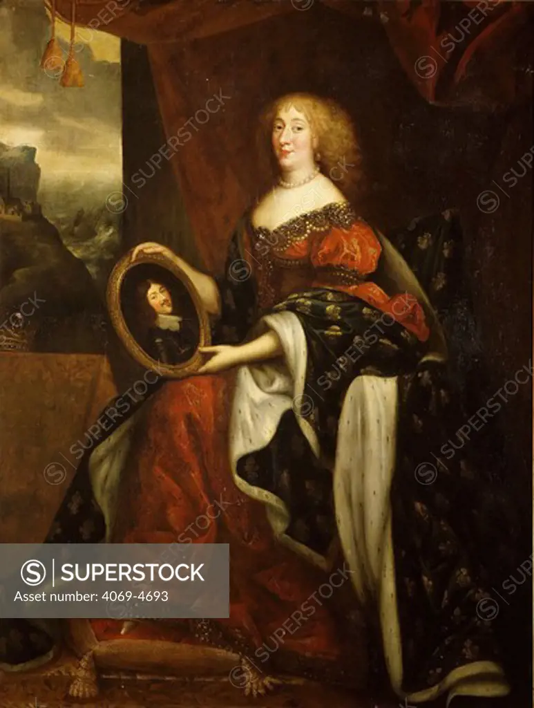 MARIE-Anne of Bavaria, 1660-90 wife of Louis, 1661-1711 Grand Dauphin, son of Louis XIV, 17th century