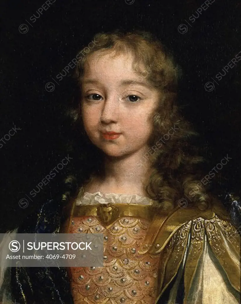 LOUIS XIV, 1638-1715 King of France, aged 5, 17th century (MV 3439)