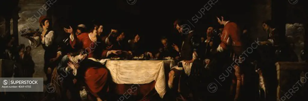 Banquet at the House of Simon, c. 1629
