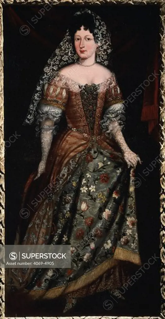 Portrait of a lady, late 17th - early 18th century