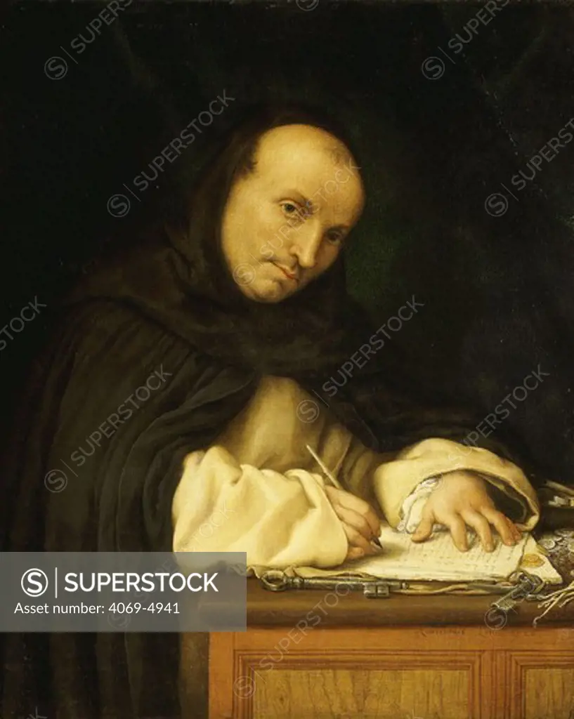 Portrait of a Dominican monk (Ritratto di un monaco dominicano