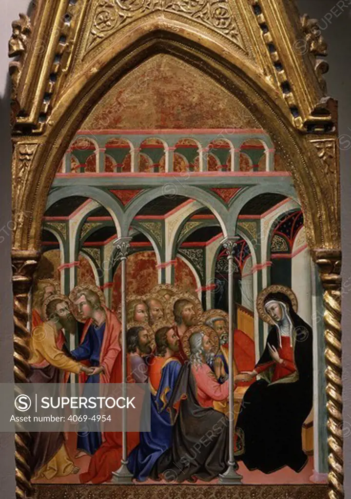 The Virgin Mary and the Apostles, from The Life of the Virgin Mary