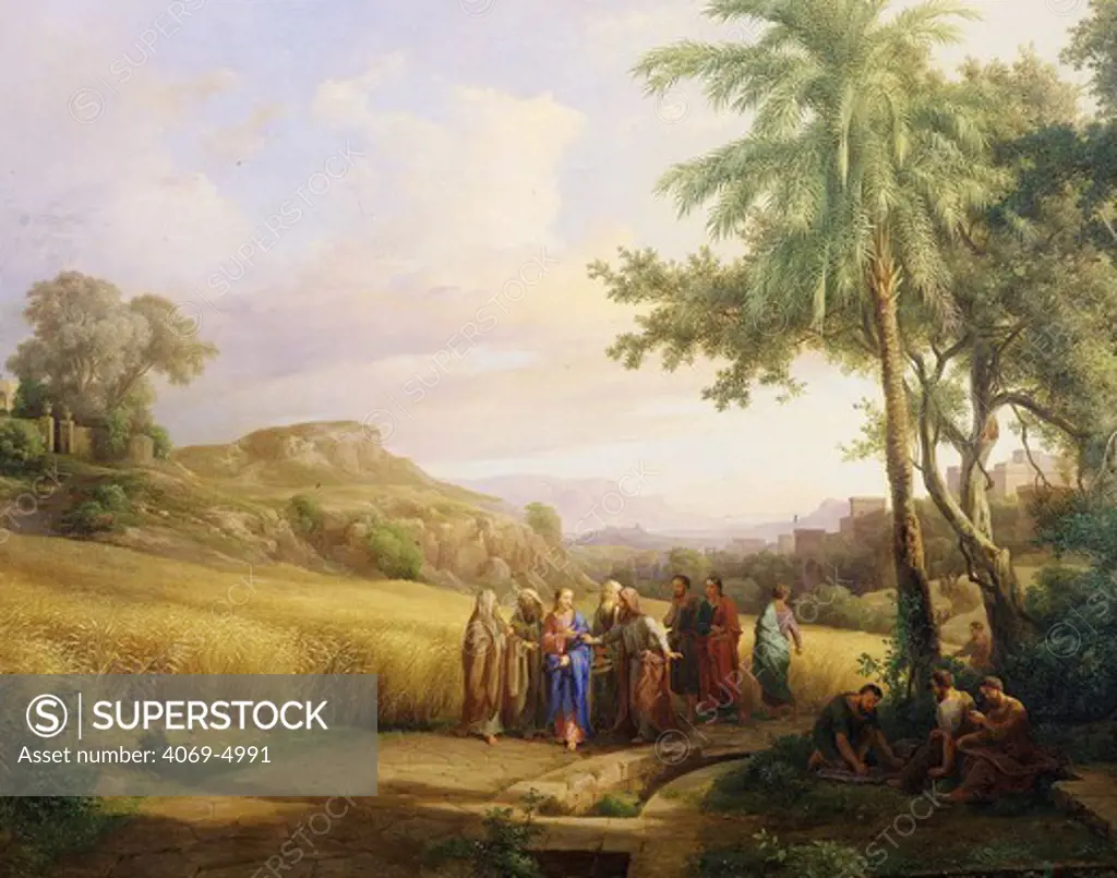 Christ and the Disciples, or Breaking the Law, 1854