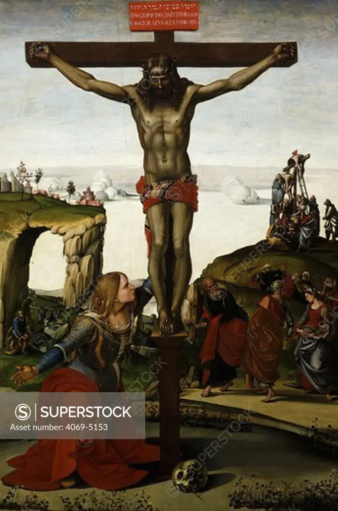 The Crucifixion with Mary Magdalene, c.1500-05