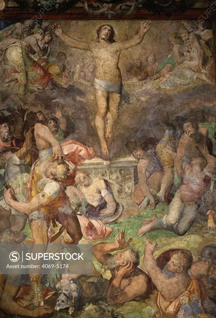 The Resurrection, 1569-77 fresco