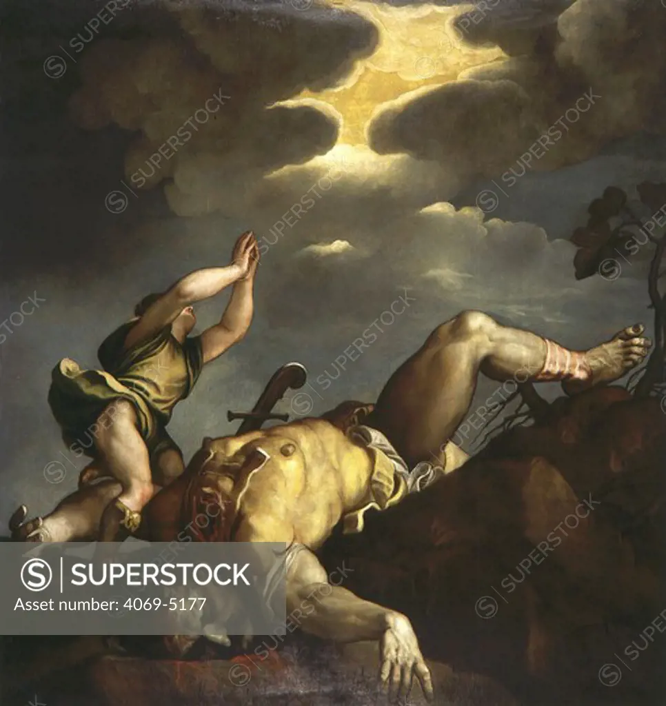David and Goliath, 1542-44
