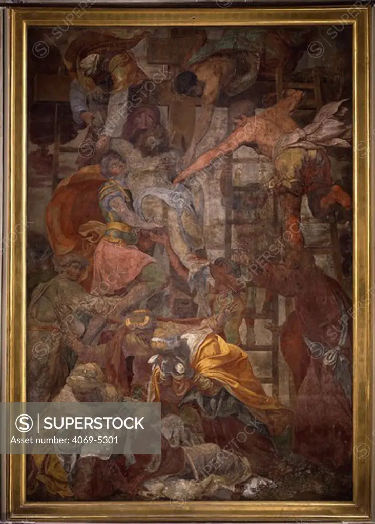 Deposition of Christ, fresco