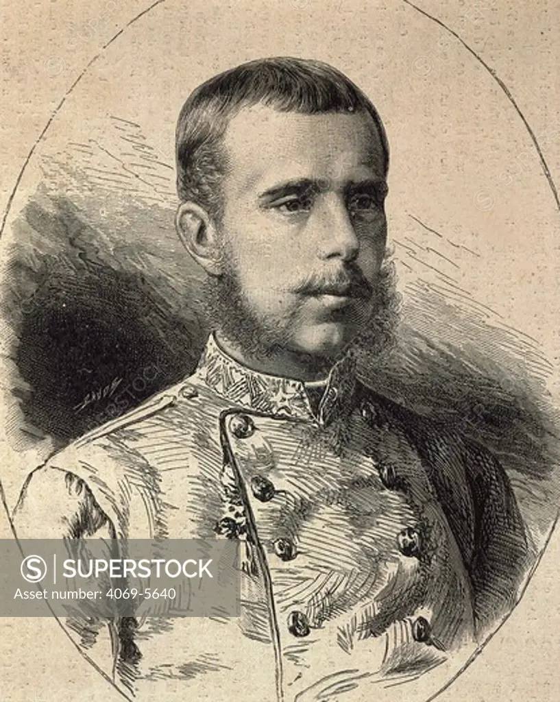 ALEXANDER II, 1818-1881, Tsar of Russia, engraving, 17 March 1855, from French publication L'Illustration