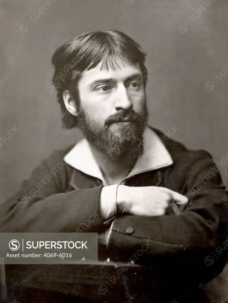 Sir Hubert HERKOMER R.A., 1849-1914, German artist, illustrator and art journalist, late 19th century photograph