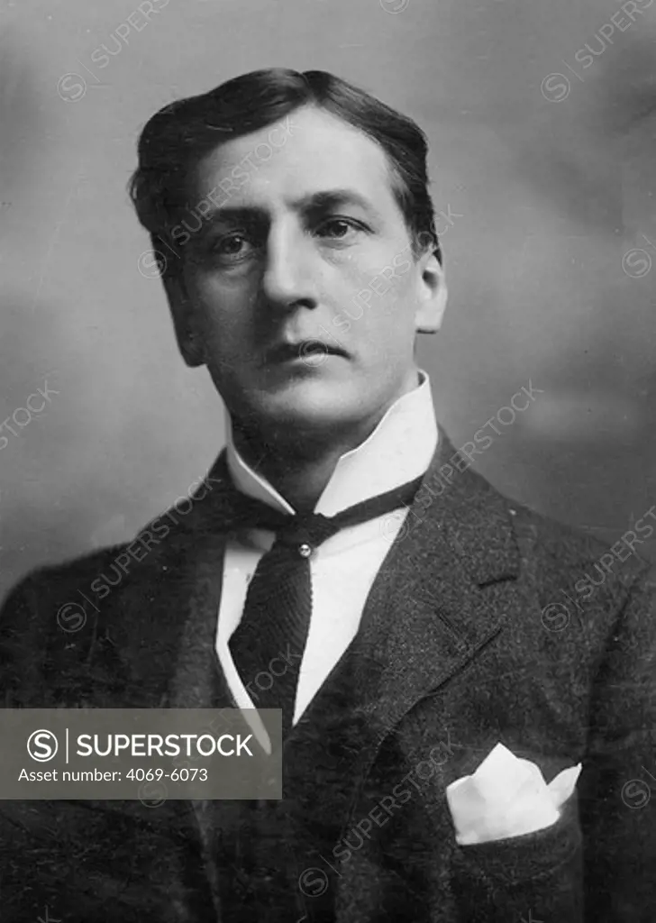 Alfred Edward Woodley MASON, 1865-1948, English writer and playwright, photograph