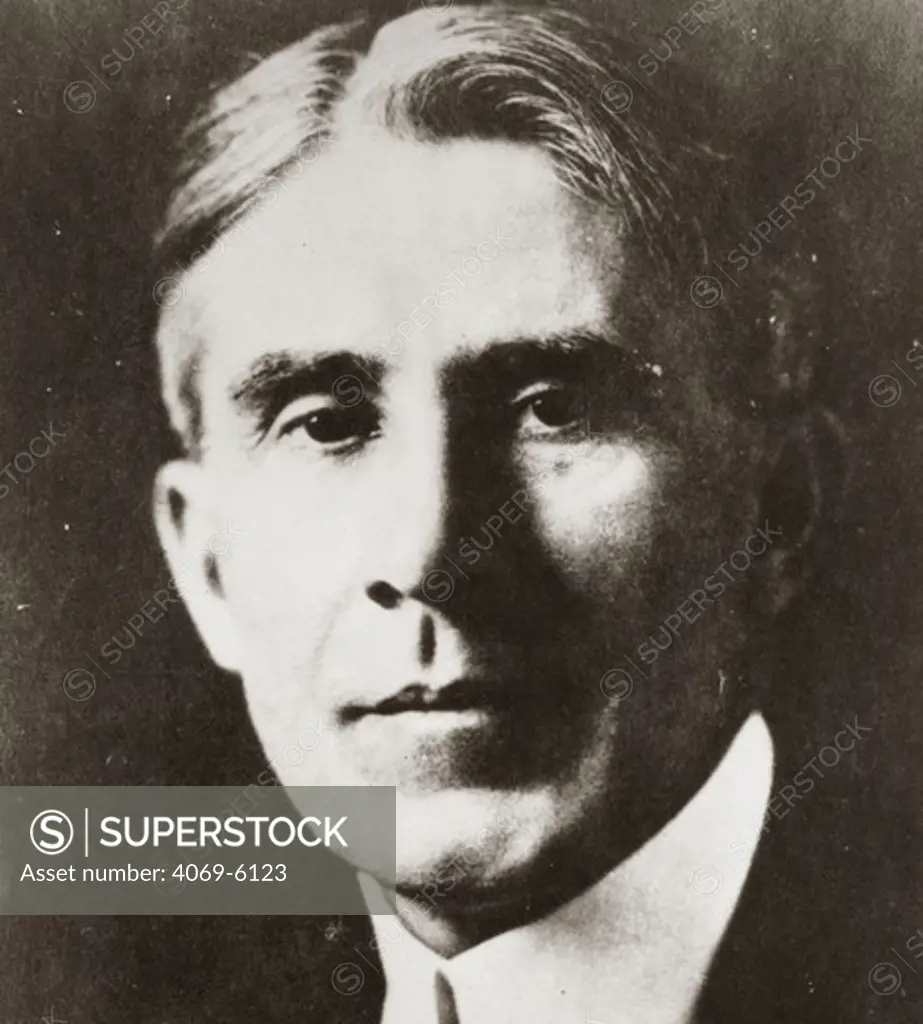 Zane GREY, 1872-1939, American author, known as the father of the Western Novel