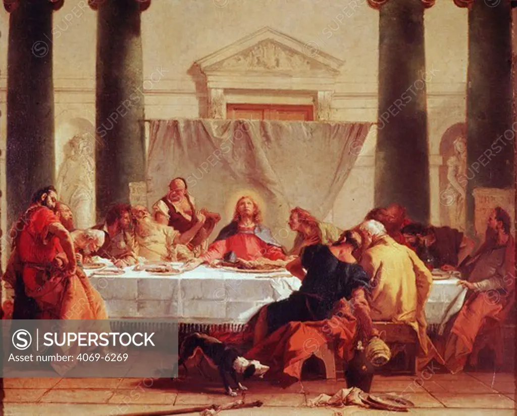 The Last Supper, c.1745-7