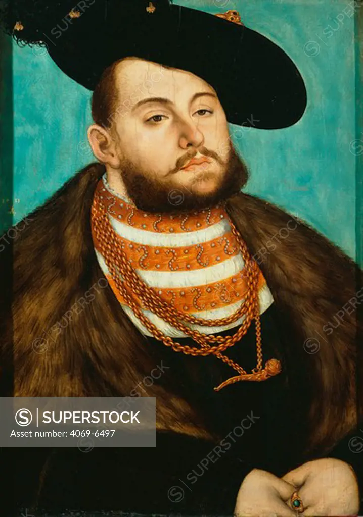 JOHANN Frederick the Magnanimous, 1503-54, Prince Elector of Saxony, 1531