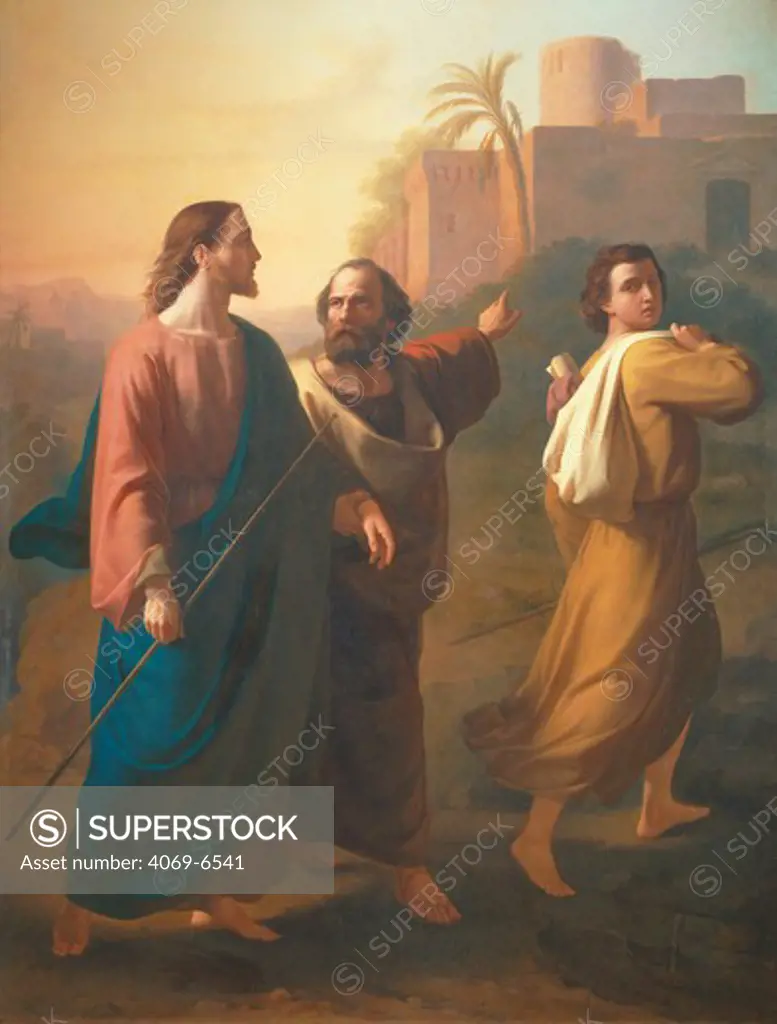 The Travellers at Emmaus, 1857
