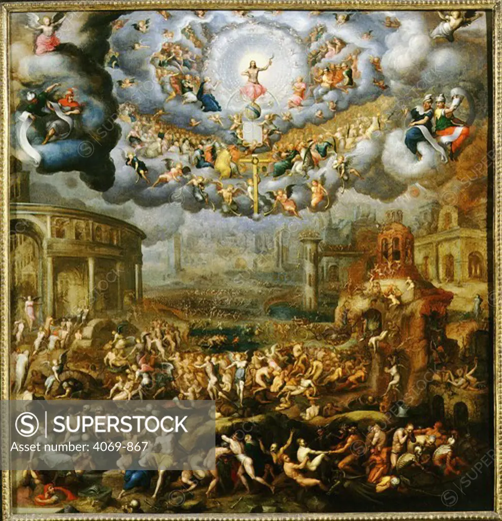The Last Judgement, 1585, Painted for the Ursuline Convent in Vincennes