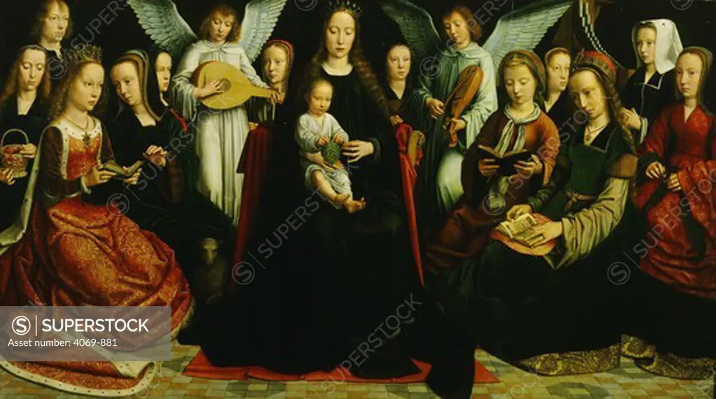 Madonna and child and Saints from Convent of Sion, 1509