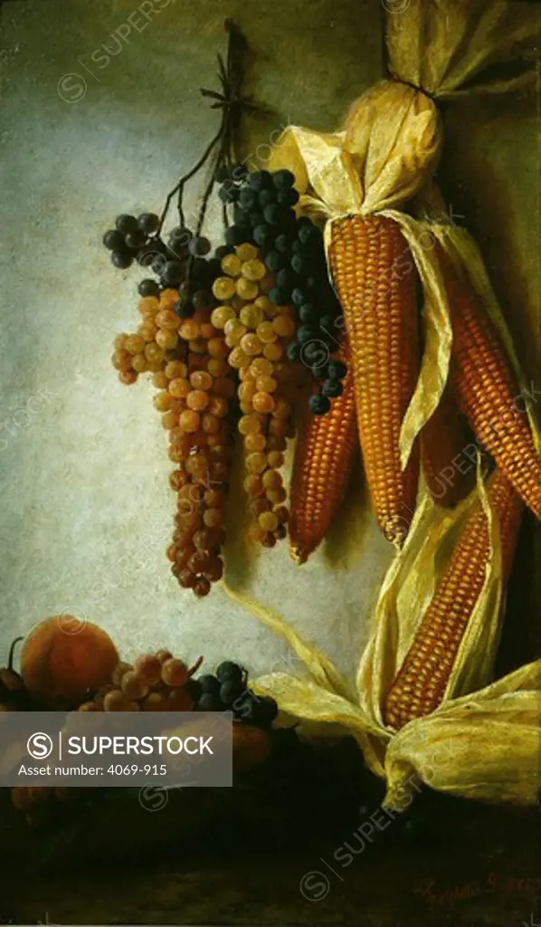 Autumn produce 1865 ( Prodotti d'autunno )