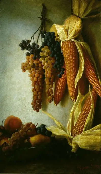 Autumn produce 1865 ( Prodotti d'autunno )