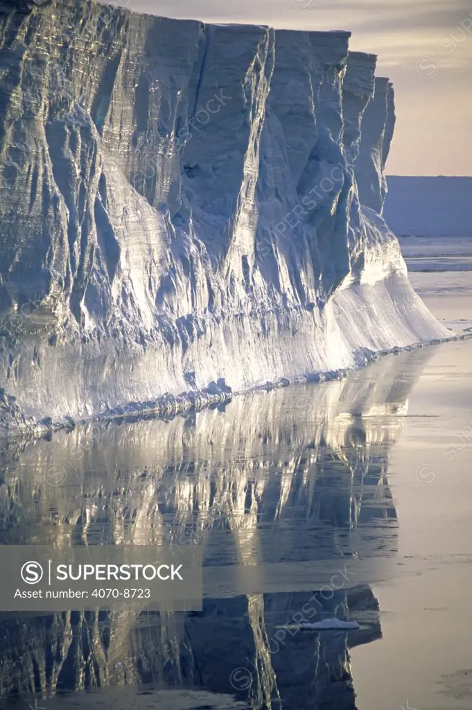 Tabular Iceberg in the Weddell Sea, Antarctica.