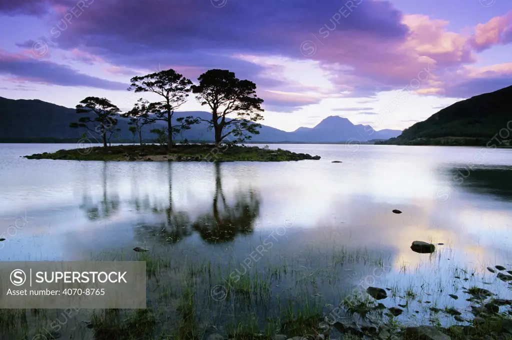 Loch Maree, Ross and Cromarty. Scotland.