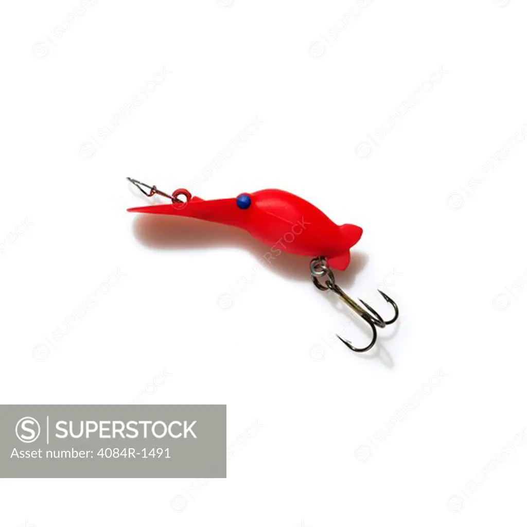 Red Fishing Lure