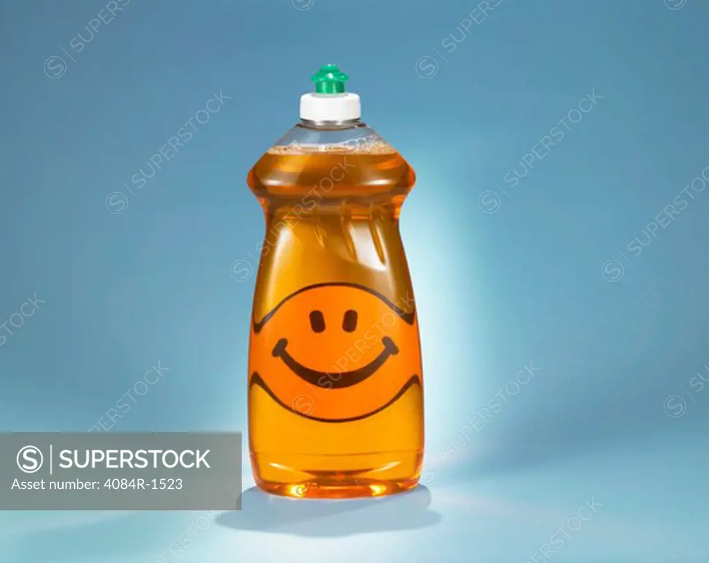 Happy Face  Soap Bottle
