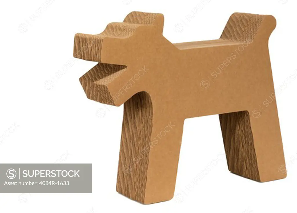 Cardboard Dog Cutout