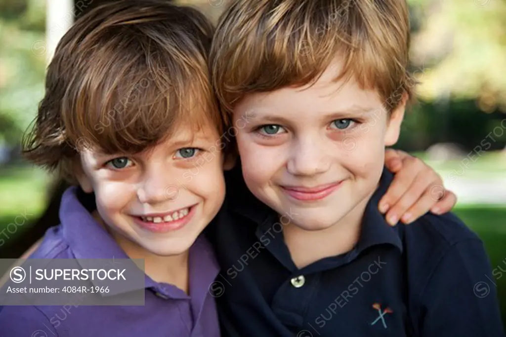 Two Smiling Boys