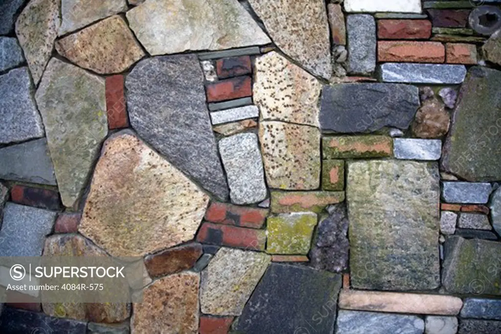 Stone Mosaic Wall