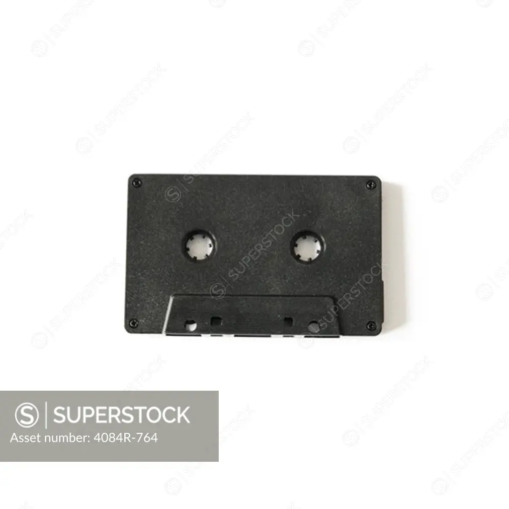 Cassette Tape on White