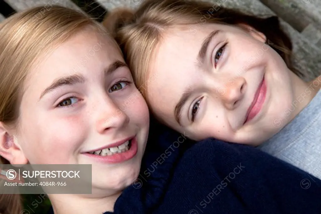 Two Smiling Girls