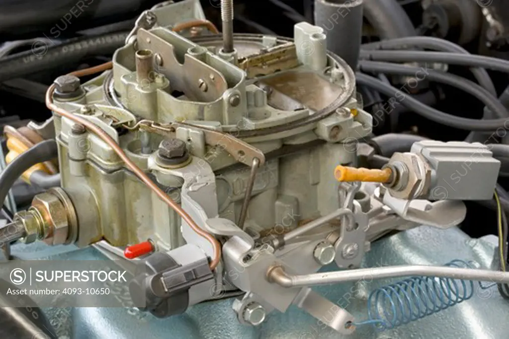 1967 Pontiac Firebird Convertible engine shots